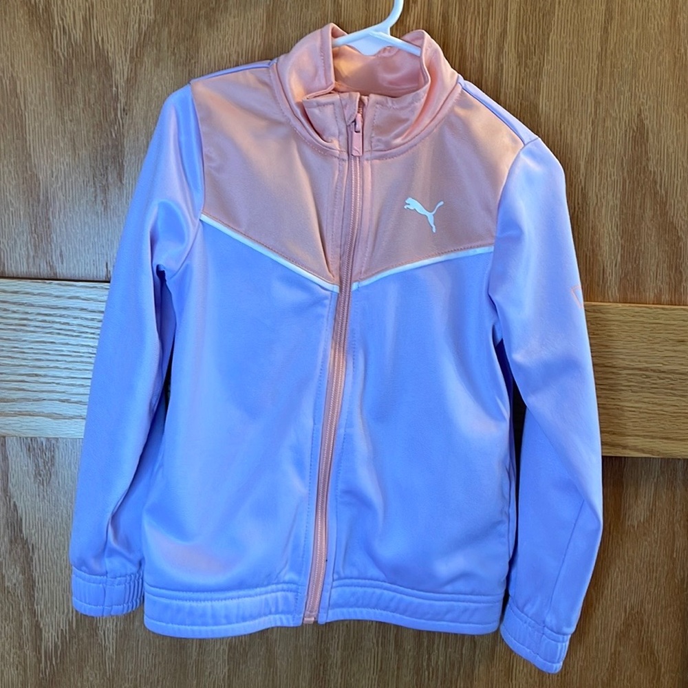 Toddler girls’ Puma zip up track jacket